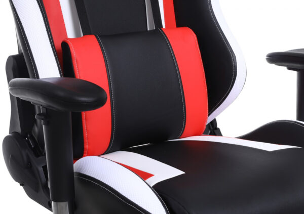 Gaming Stuhl Tornado Bürostuhl - ergonomisch verstellbar - Racing Gaming Stuhl - schwarz rot - VDD World DE