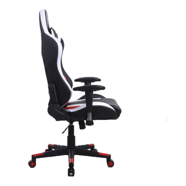 Gaming Stuhl Tornado Bürostuhl - ergonomisch verstellbar - Racing Gaming Stuhl - schwarz rot - VDD World DE