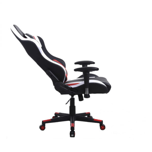 Gaming Stuhl Tornado Bürostuhl - ergonomisch verstellbar - Racing Gaming Stuhl - schwarz rot - VDD World DE