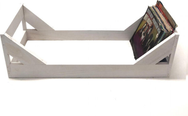 Aufbewahrung von LP Vinyl Schallplatten Aufbewahrungskiste aus Holz 7 Zoll Singles - 75 bis 100 Stüc - VDD World DE