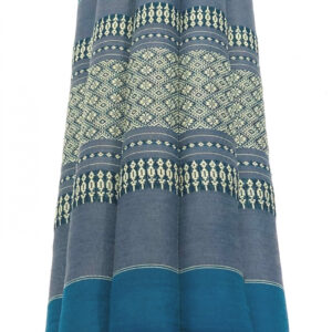 Meditation Yogamatte Sitzkissen Original Thai Design 48 cm x 50 cm Grün Braun - VDD World DE
