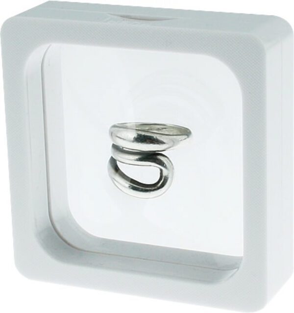   Framebox – Aufbewahrungsbox für verschiedene Anwendungen. Abmessungen: 7 cm x 7 cm. Farbe: schwarz