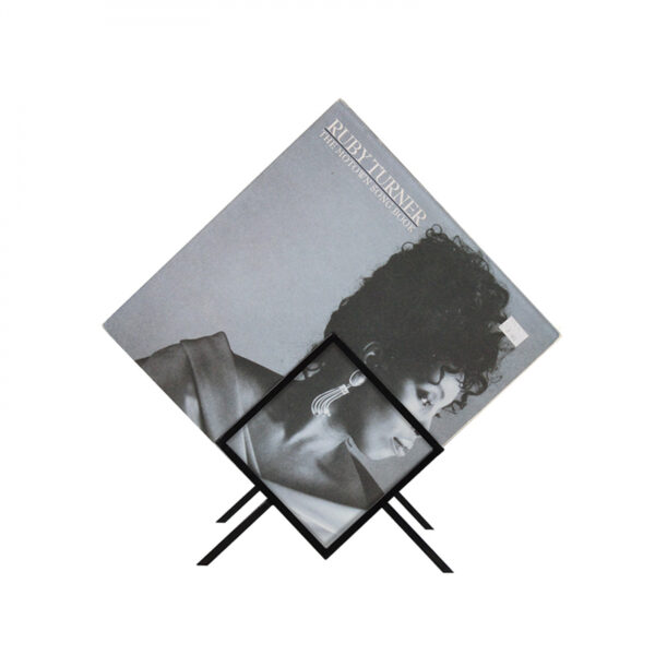 Lp-Schallplattenregal – Blattregal zur Aufbewahrung von 50 Lp-Schallplatten - VDD World DE