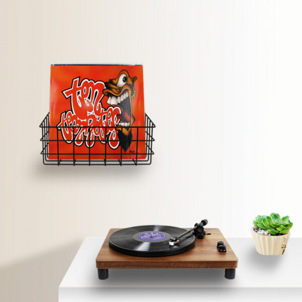 Aufbewahrungsregal für Schallplatten – Wandregal zur Aufbewahrung von Schallplatten an der Wand - VDD World DE