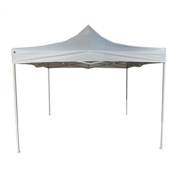 Partyzelt GRAU 3m x 3m faltbar - VDD World DE