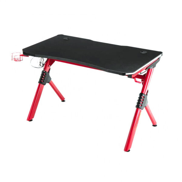 Spieltisch Mistral Computertisch - Spieltisch - LED-Beleuchtung - 120 x 60 cm - VDD World DE