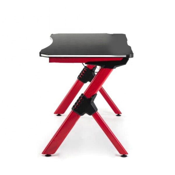Spieltisch Mistral Computertisch - Spieltisch - LED-Beleuchtung - 120 x 60 cm - VDD World DE