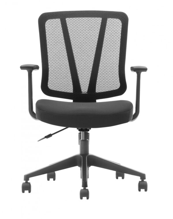   Bürostuhl Denver classic – ergonomisch verstellbar – Netzgewebe – schwarz