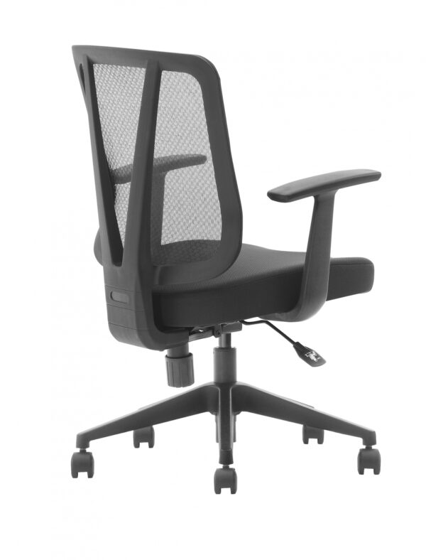   Bürostuhl Denver classic – ergonomisch verstellbar – Netzgewebe – schwarz