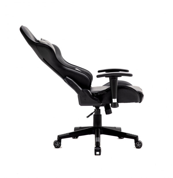 Gaming Stuhl Thomas - Bürostuhl Racing Gaming Style - schwarz grau - VDD World DE