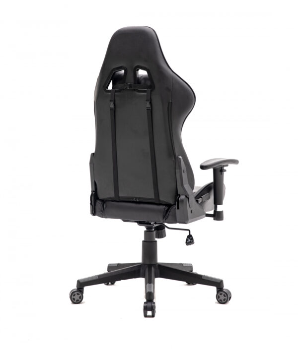 Gaming Stuhl Thomas - Bürostuhl Racing Gaming Style - schwarz grau - VDD World DE