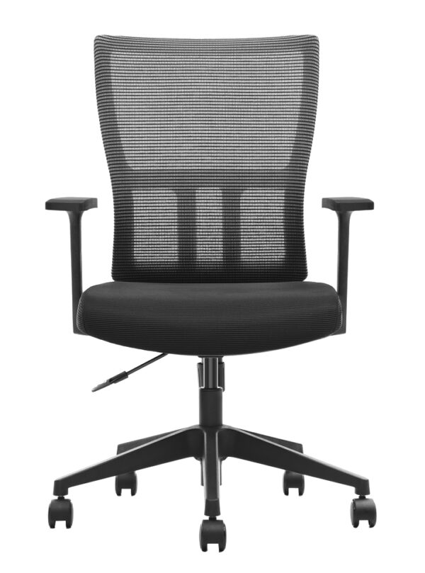 Bürostuhl Memphis ergonomisch geformt - verstellbar - Rücken Mesh und Sitz Nanogewebe - VDD World DE