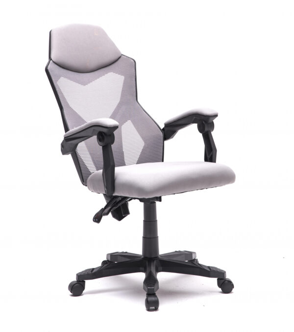 Schreibtischstuhl Fresno - Gaming Stuhl - grau - VDD World DE