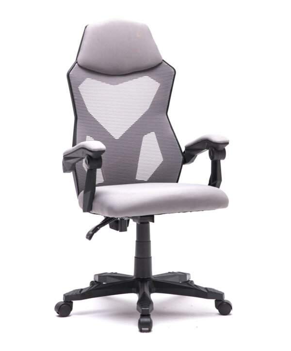 Schreibtischstuhl Fresno - Gaming Stuhl - grau - VDD World DE