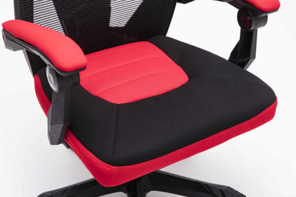 Schreibtischstuhl Fresno - Gaming Stuhl - schwarz rot - VDD World DE