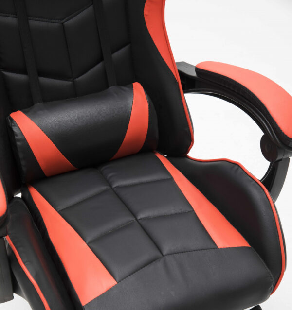   Gaming Stuhl Cyclone Teenager – Bürostuhl – Racing Gaming Stuhl – Rot Schwarz