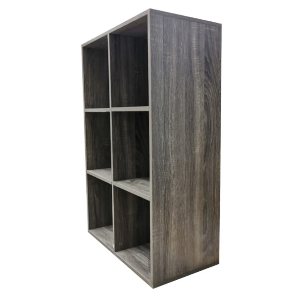 Fächerschrank Vakkie 6 offene Fächer Aufbewahrungsschrank - Bücherregal - Wandschrank - VDD World DE
