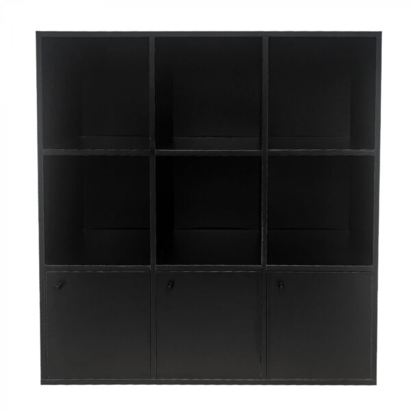 Armoire à compartiments Vakkie Armoire de rangement à 9 compartiments - bibliothèque - armoire mural - VDD World DE