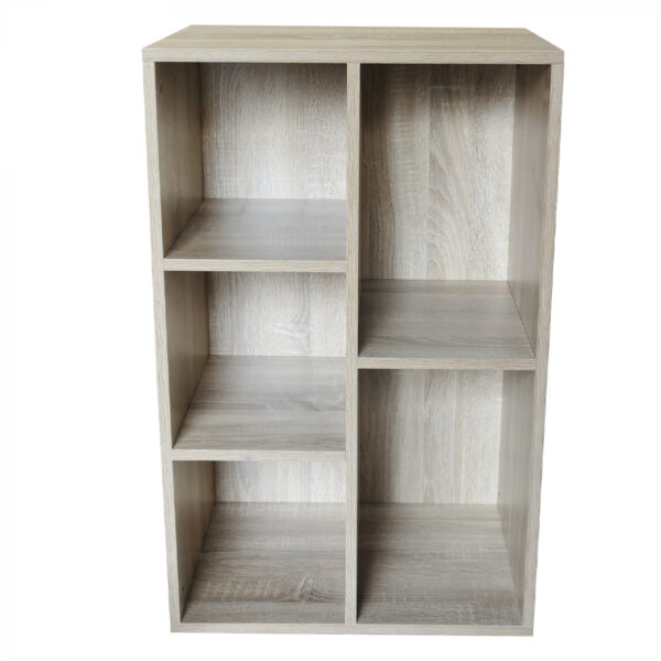 Bücherregal Vakkie 5 Schrank mit offenen Fächern - LP-Vinyl-Aufbewahrungsschrank - Wandschrank - Bra - VDD World DE