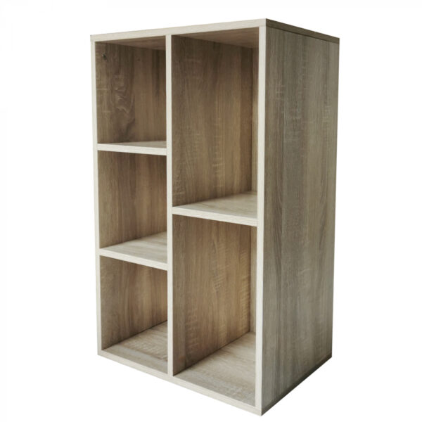 Bücherregal Vakkie 5 Schrank mit offenen Fächern - LP-Vinyl-Aufbewahrungsschrank - Wandschrank - Bra - VDD World DE