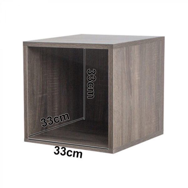 LP Vinyl Aufbewahrungsschrank Würfel - Schallplattenschrank - LP Schallplatten Aufbewahrungsregal - VDD World DE