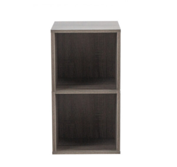 Fachschrank - 2 offene Fächer - Aufbewahrungsschrank - Bücherregal - VDD World DE