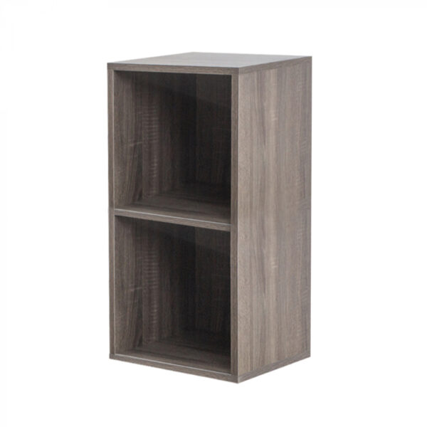 Fachschrank - 2 offene Fächer - Aufbewahrungsschrank - Bücherregal - VDD World DE
