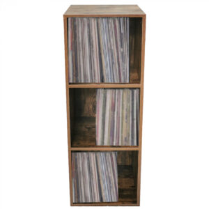 Lp Schallplatten Aufbewahrungsschrank - Aufbewahrung von Lp Schallplatten - 3 Fächer - Muttern