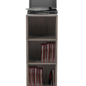 LP-Schallplattenschrank - Aufbewahrung von LP-Schallplatten - Bücherregal - 3 Fächer