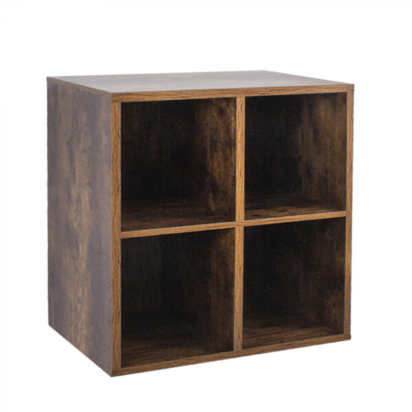 Fächerschrank Vakkie 4 offene Fächer - Bücherregal - Wandschrank - VDD World DE