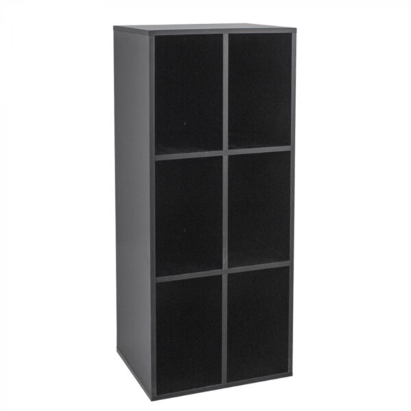 Lp-Schallplatten-Aufbewahrungsschrank – Lp-Vinyl-Schallplatten aufbewahren – Bücherregal – schwarz - VDD World DE