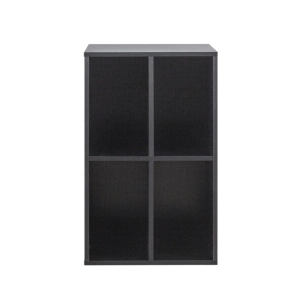 Vinyl-Schallplattenschrank - Aufbewahrung von Schallplatten - Plattenspielerschrank - schwarz - VDD World DE
