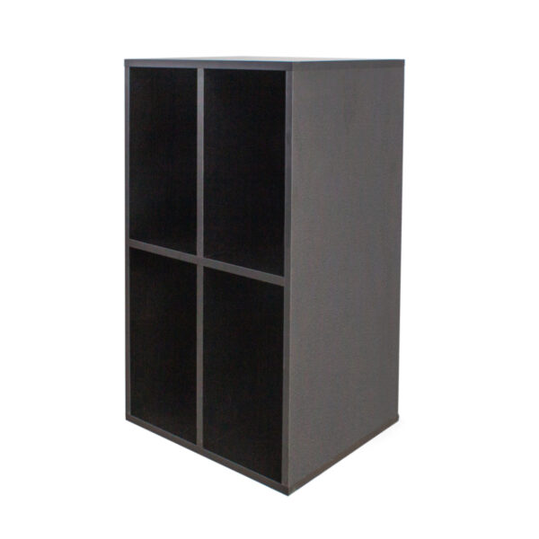 Vinyl-Schallplattenschrank - Aufbewahrung von Schallplatten - Plattenspielerschrank - schwarz - VDD World DE