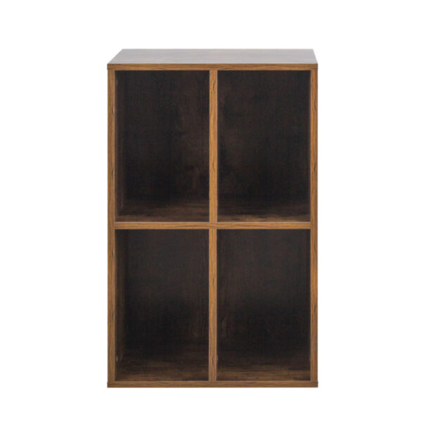 Vinyl-Schallplattenschrank - Aufbewahrung von Schallplatten - Plattenspielerschrank - braun - VDD World DE