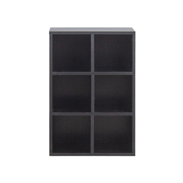 Würfelregal - Aufbewahrungsschrank - Bücherregal - Wandschrank - schwarz - VDD World DE