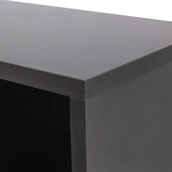 Würfelregal - Aufbewahrungsschrank - Bücherregal - Wandschrank - schwarz - VDD World DE