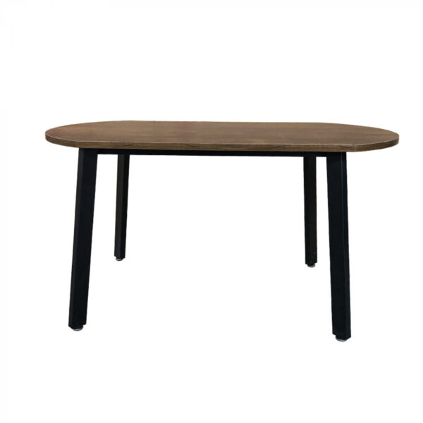   Couchtisch – industrieller Vintage – Metallholz – 90 x 50 cm – schwarzbraun