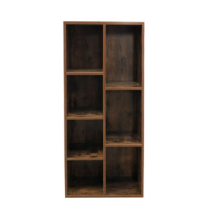 Bücherregal Vakkie 7 offener Schrank - Wandschrank - dunkelbraun