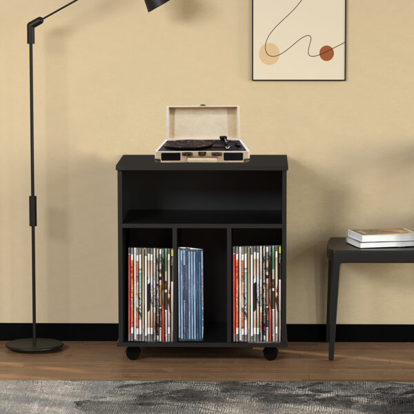 Lp-Vinyl-Aufbewahrungsschrank – Bücherregal – Aufbewahrung von Zeitschriften, Büchern - VDD World DE