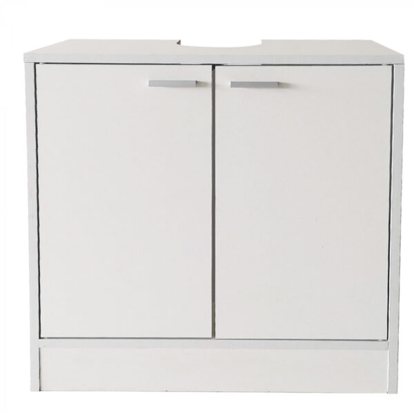   Waschbeckenschrank – Badmöbel – weiß