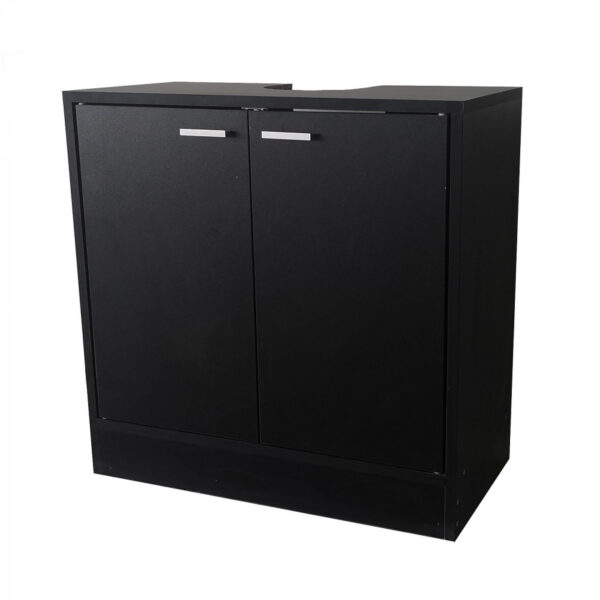   Waschbeckenschrank – Badmöbel – schwarz