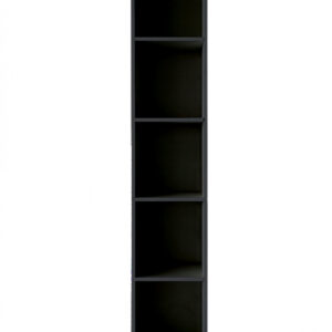 Säulenschrank 5 offene Fächer - Aufbewahrungsschrank Badezimmer Schlafzimmer oder Flur - 180 cm hoch