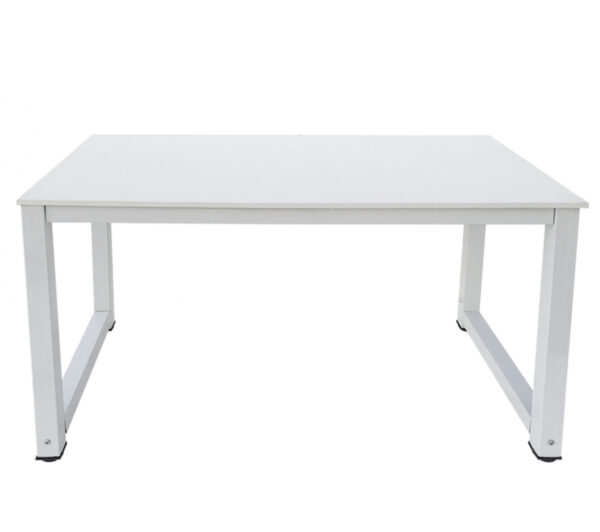   Schreibtisch – Computertisch – Küchentisch – Metall Holz – 120 cm x 60 cm – weiß