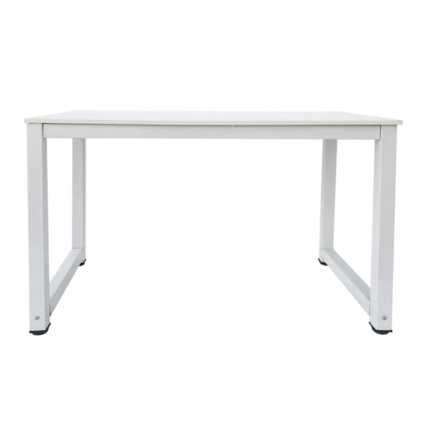   Schreibtisch – Computertisch – Küchentisch – Metall Holz – 120 cm x 60 cm – weiß