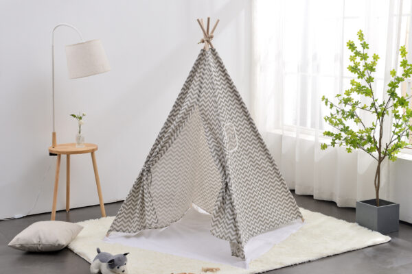 Tipizelt Spielzelt Floortje - Wigwam - mit Bodenkissen - VDD World DE