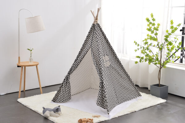 Tipizelt Spielzelt Floortje - Wigwam - mit Bodenkissen - VDD World DE
