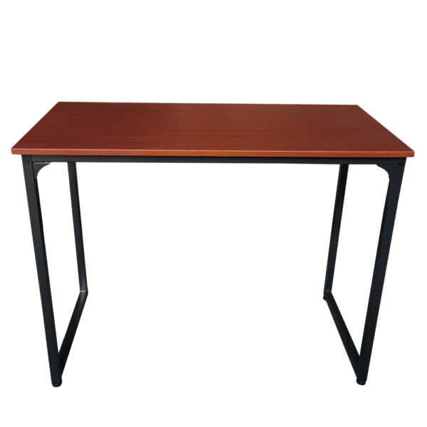Schreibtisch Stoer - Laptoptisch - Computertisch - Industrial Vintage - schwarzes Metall braunes Hol - VDD World DE