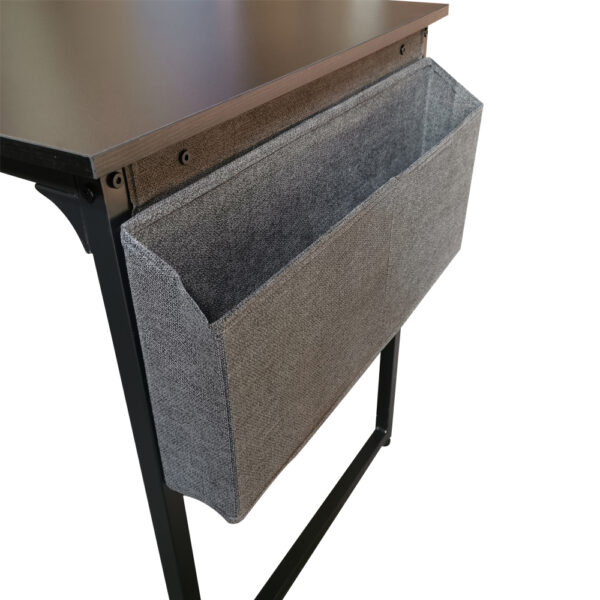 Schreibtisch Stoer - Laptoptisch - Computertisch - Industrial Vintage - 120 cm breit - schwarz - VDD World DE