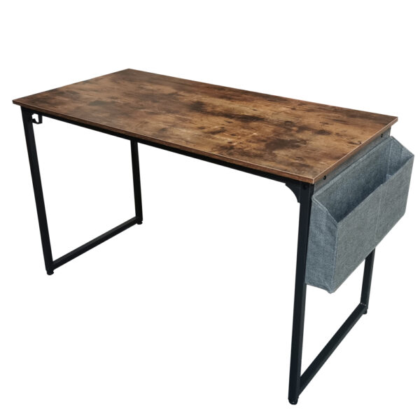 Schreibtisch Stoer - Laptoptisch - Computertisch - 120 cm breit - vintage braun - VDD World DE