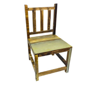 Stuhl Esszimmer Küche Scrapie recyceltes Altholz Altholz Design-Stil